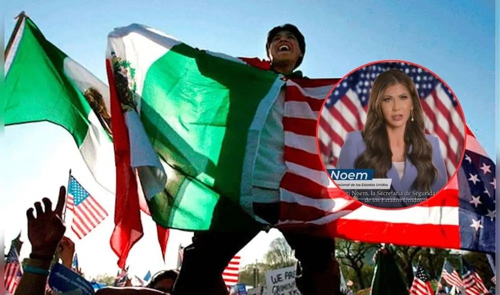Kristi Noem lidera campaña antimigrantes y los invita a autodeportarse voluntariamente. Kristi Noem lidera campaña antimigrantes y los invita a autodeportarse voluntariamente.