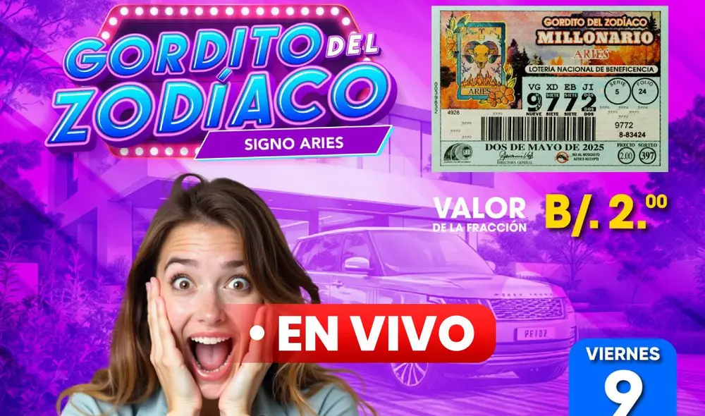 La Lotería Nacional de Panamá en vivo realiza hoy el Gordito del Zodiaco con un premio millonario. Foto: composición LR/ LNBPma La Lotería Nacional de Panamá en vivo realiza hoy el Gordito del Zodiaco con un premio millonario. Foto: composición LR/ LNBPma