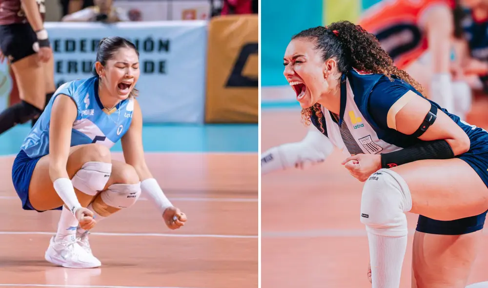 Regatas Lima y Alianza Lima jugarán por un partidazo en la final de la Liga Peruana de Vóley. Foto: composición LR/X Regatas Lima y Alianza Lima jugarán por un partidazo en la final de la Liga Peruana de Vóley. Foto: composición LR/X