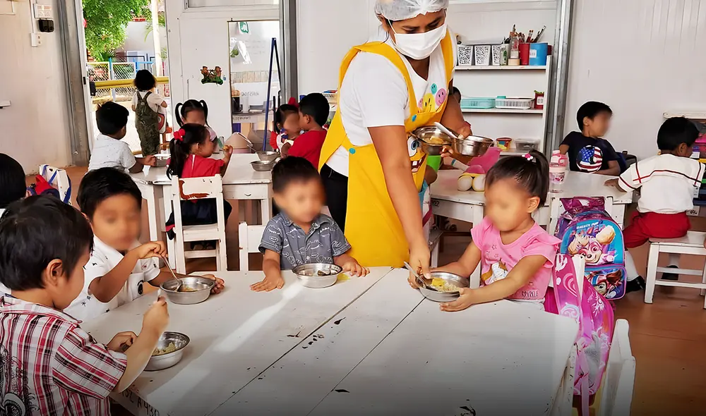 Colegios. Wasi Mikuna distribuye alimentos para escolares de más de 67 mil instituciones educativas. Foto: difusión Colegios. Wasi Mikuna distribuye alimentos para escolares de más de 67 mil instituciones educativas. Foto: difusión