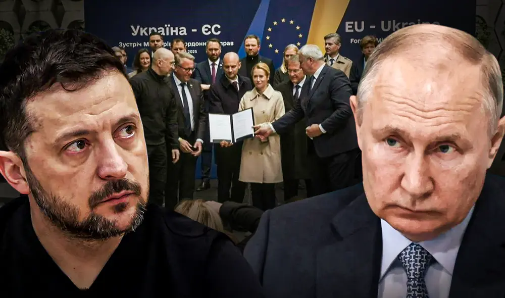 El tribunal para juzgar a Rusia fue aprobado por Ucrania y sus aliados de Europa. Foto: composición LR El tribunal para juzgar a Rusia fue aprobado por Ucrania y sus aliados de Europa. Foto: composición LR