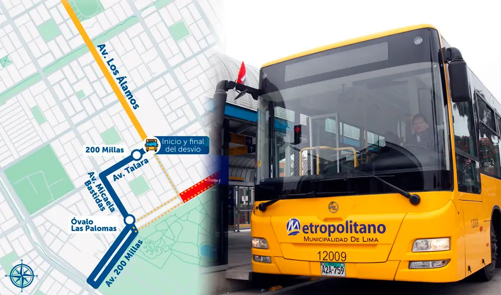 ATU anuncia desvío del Metropolitano en Villa El Salvador. Foto: composición LR ATU anuncia desvío del Metropolitano en Villa El Salvador. Foto: composición LR