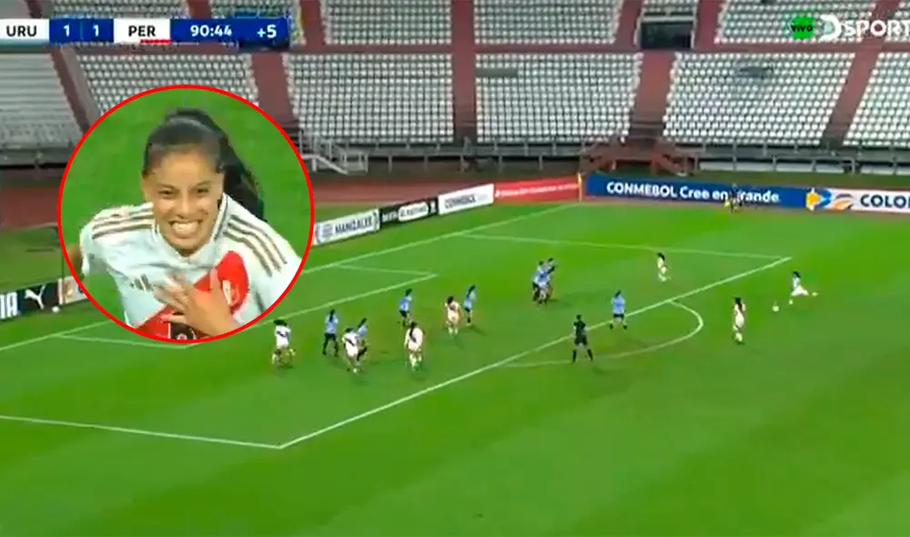 La selección peruana está clasificando al hexagonal final del Sudamericano Femenino. Foto: composición LR/captura de DSports