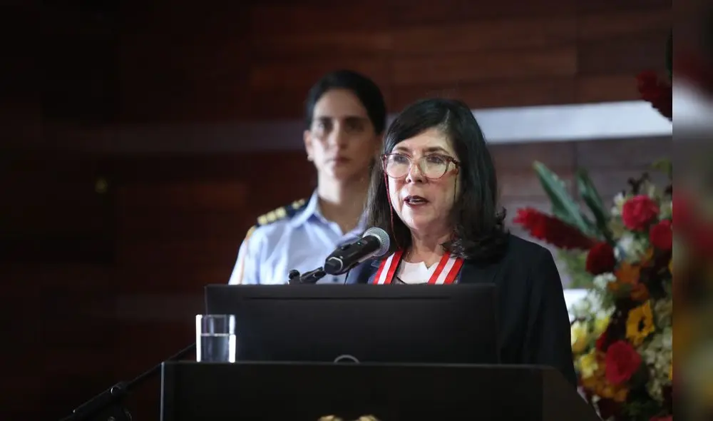 La presidenta del Poder Judicial, Janet Tello Gilardi, no respalda la nueva ley de extinción de dominio. Foto: Poder Judicial. La presidenta del Poder Judicial, Janet Tello Gilardi, no respalda la nueva ley de extinción de dominio. Foto: Poder Judicial.
