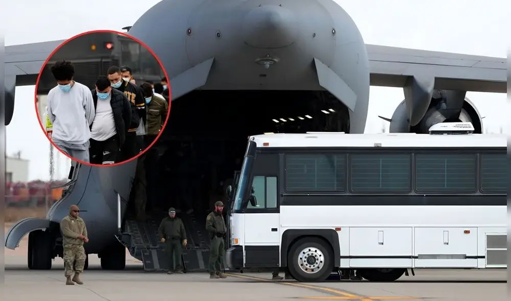 Un grupo de inmigrantes pensaron que sería deportados a Libia, pero fueron regresados a un centro de detención en Texas.