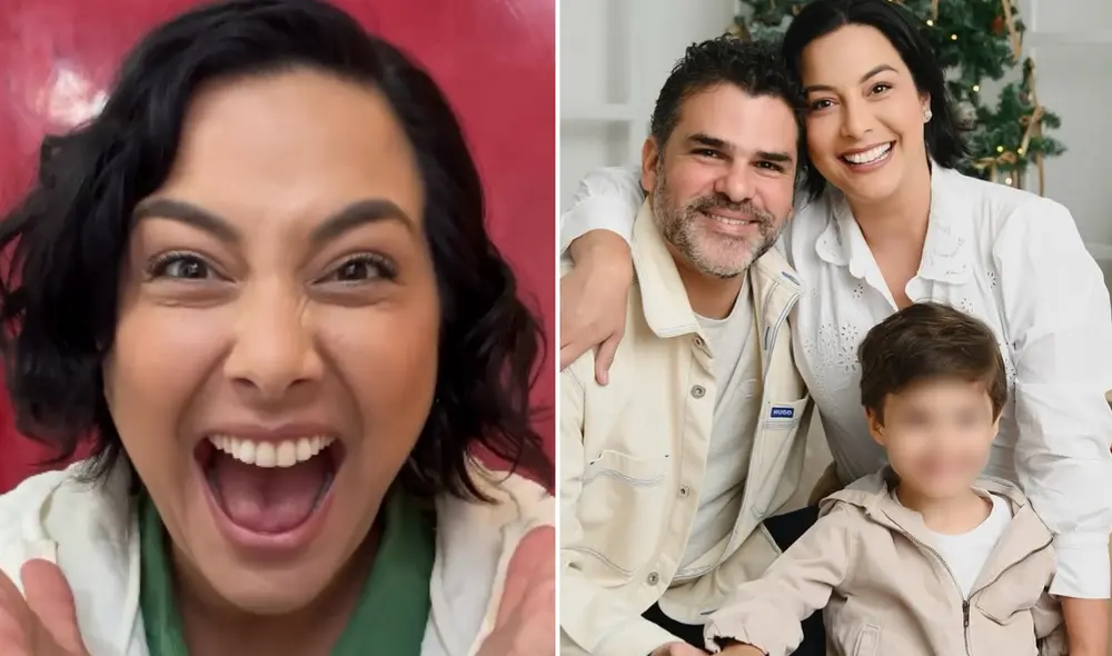 Natalia Salas desea que sea su hijo quien lo lleve al altar: Foto: composición LR/difusión