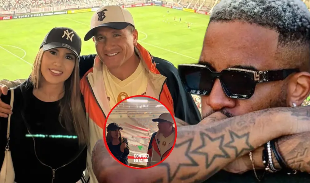 Darinka Ramírez entrevistó a su padre tras debutar en nueva faceta. Foto: composición LR/difusión/Instagram/contigoestadio