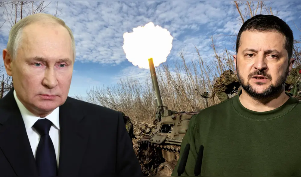 Volodímir Zelensky destaca la importancia de un alto al fuego total y duradero en el conflicto con Rusia. Foto: composición LR Volodímir Zelensky destaca la importancia de un alto al fuego total y duradero en el conflicto con Rusia. Foto: composición LR