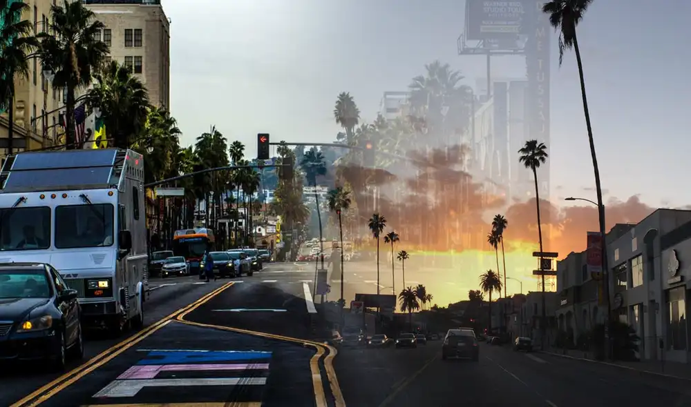 Los Ángeles multa a conductores por bloquear carriles exclusivos de autobuses. Los Ángeles multa a conductores por bloquear carriles exclusivos de autobuses.