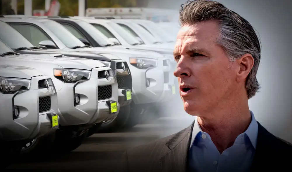 En California, una ley firmada por Gavin Newsom beneficia a los conductores que venden sus vehículos.