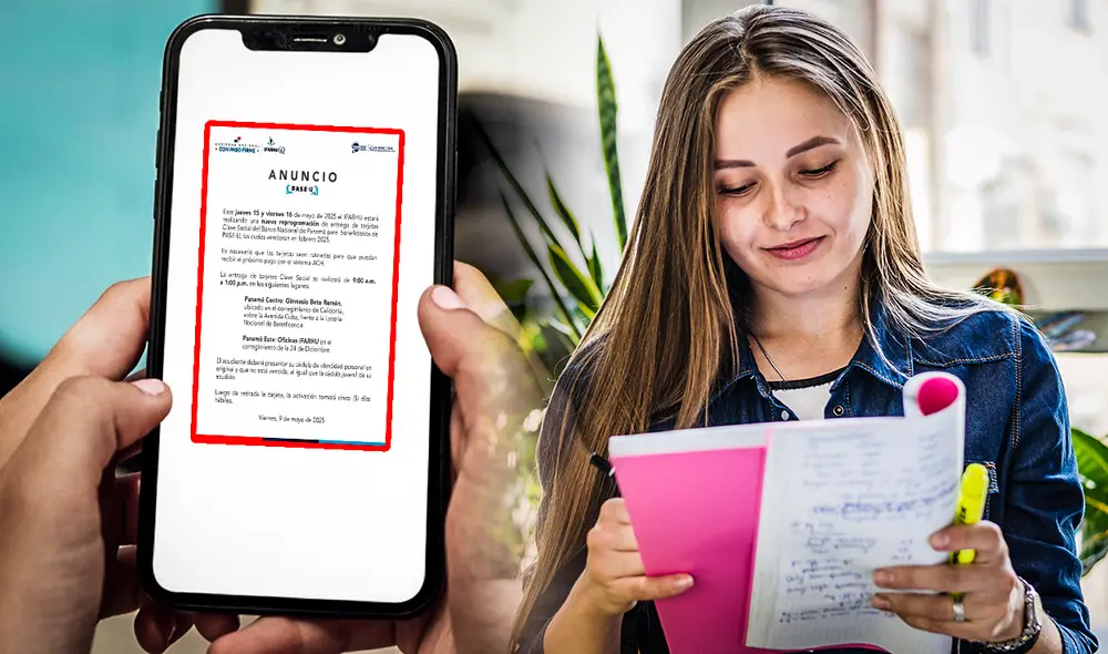 Esta reprogramación del Ifarhu aplica para los beneficiarios que cobran por ACH. Foto: composición LR/Freepik/Ifarhu