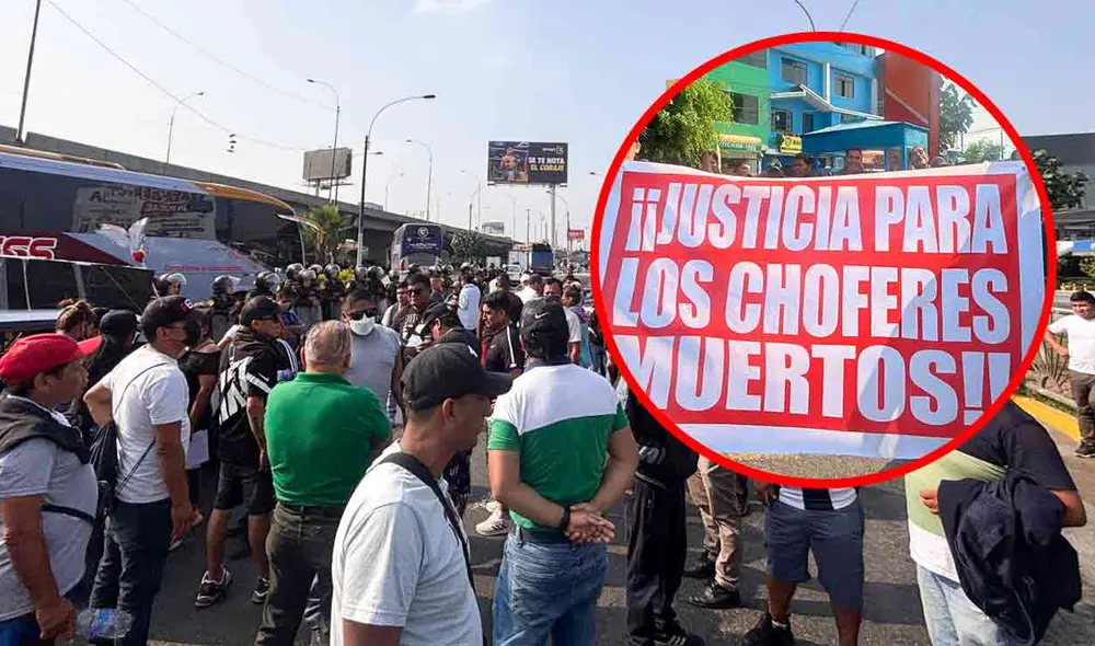 Frente a la inseguridad, asesinatos y extorsión, los transportistas anunciaron un paro nacional este miércoles. Foto: LR Frente a la inseguridad, asesinatos y extorsión, los transportistas anunciaron un paro nacional este miércoles. Foto: LR