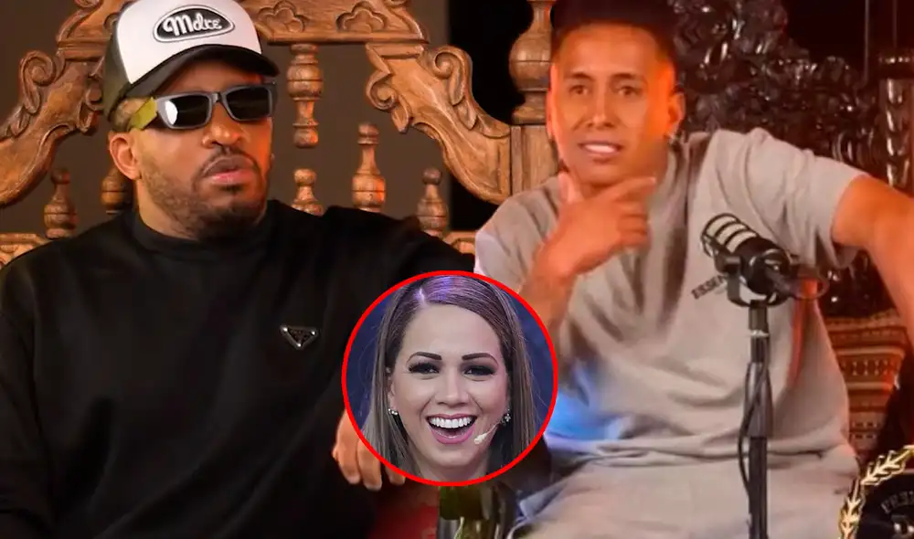 Christian Cueva y Jefferson Farfán jugaron juntos en la selección peruana. Foto: Composición LR/Captura/YouTube