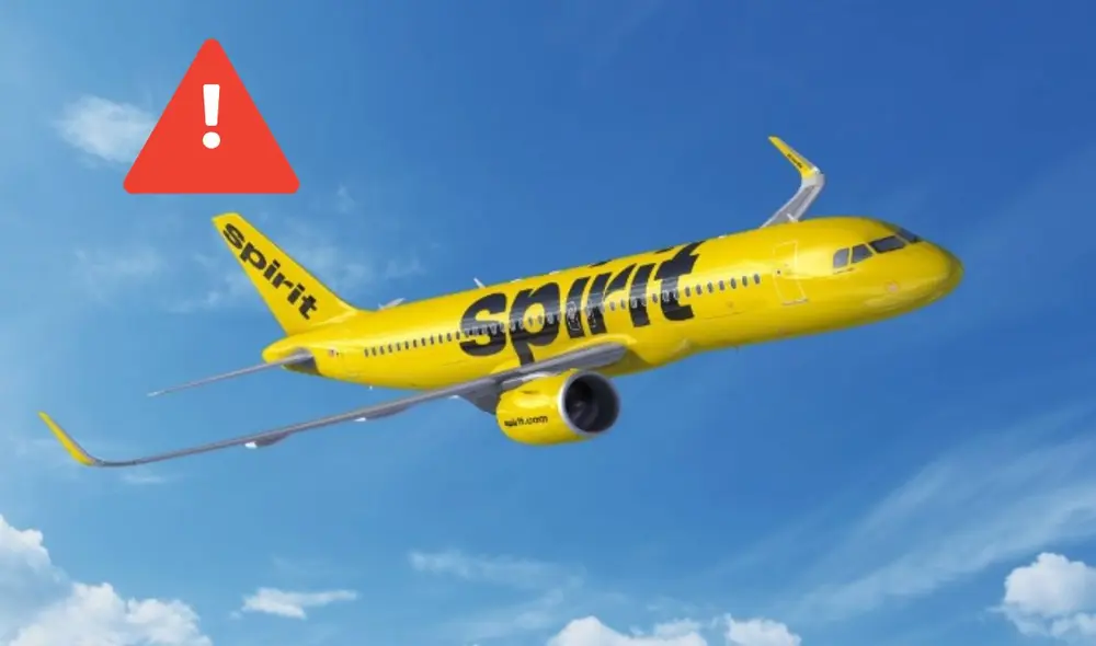 Spirit Airlines confirmó que el incidente no afectó otras operaciones programadas Spirit Airlines confirmó que el incidente no afectó otras operaciones programadas