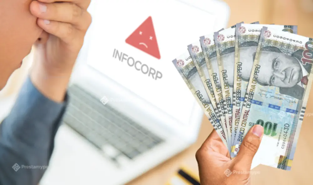 ¿Estás reportado en Infocorp y no puedes obtener un préstamo? Conoce la opción que ofrece Prestamype. Fuente: Difusión.