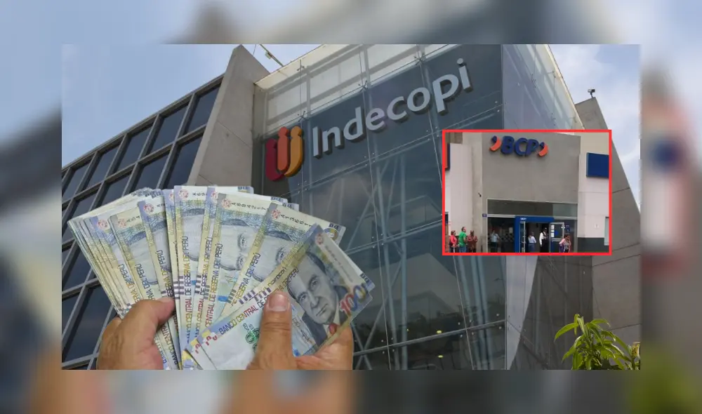La Comisión del Indecopi en Arequipa confirmó en segunda instancia la sanción de 4 UIT al Banco de Crédito, porque el servicio no fue idóneo. Foto: Composición LR/Andina/Indecopi