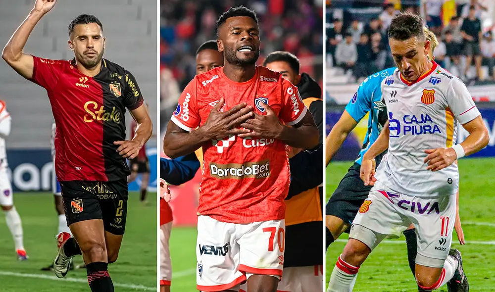 De los 3 clubes peruanos en esta Copa Sudamericana, solo uno aún no ha ganado. Foto: composición de LR/FBC Melgar/Cienciano/Atlético Grau