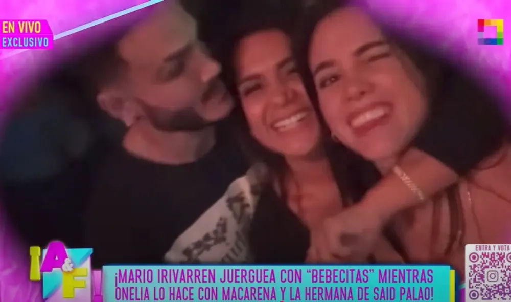 Mario Irivarren y Onelia Molina tuvieron una relación de casi 2 años. Foto: Willax. Mario Irivarren y Onelia Molina tuvieron una relación de casi 2 años. Foto: Willax.