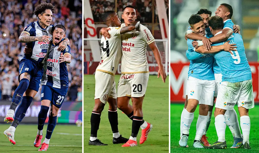 Alianza, la 'U' y Cristal juegan juntos en fase de grupos de Copa Libertadores por segunda vez este siglo. Foto: composición de LR/Miguel Vásquez/Alianza Lima/Sporting Cristal