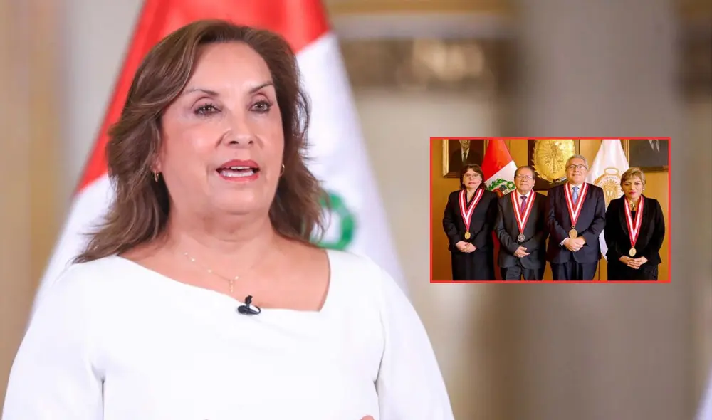 Dina Boluarte promulgó Ley de Extinción de Dominio criticada por los fiscales supremos | Composición: LR. Dina Boluarte promulgó Ley de Extinción de Dominio criticada por los fiscales supremos | Composición: LR.