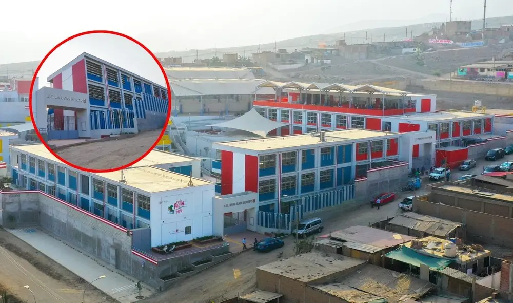 Inauguración de la moderna Escuela Bicentenario San Benito en Carabayllo con inversión de 87 millones de soles. Foto: composición LR/Minedu.