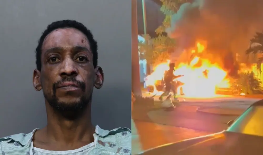 Noel Ruiz-Mestre quemó viva a su esposa en Florida luego de discutir en su auto.