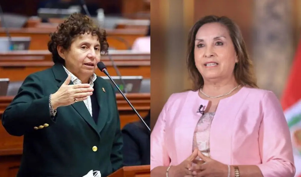 Susel Paredes es una de las congresistas que más ha cuestionado a Dina Boluarte | Composición: LR. Susel Paredes es una de las congresistas que más ha cuestionado a Dina Boluarte | Composición: LR.