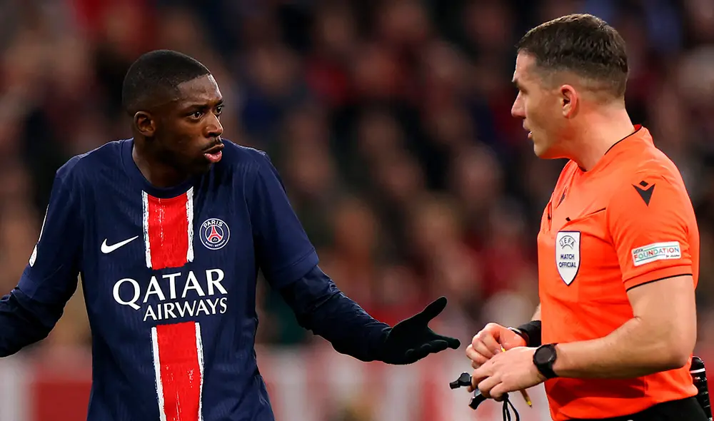 István Kovács ya arbitró al PSG en esta Champions League: fue por la vuelta de la llave ante Liverpool en octavos. Foto: AFP