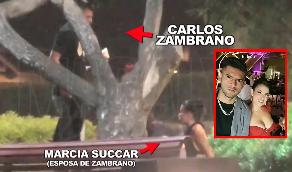 Carlos Zambrano y Marcia Succar se casaron en 2017. Foto: Composición LR/ATV.