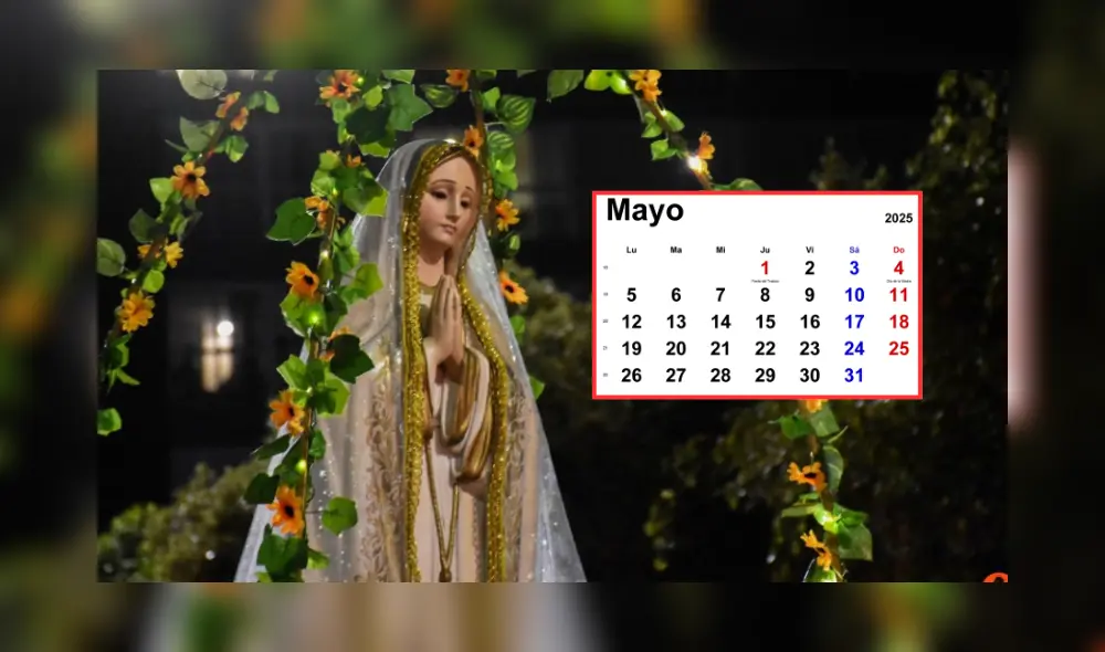 El 13 de mayo es una fecha significativa para los fieles católicos, ya que se conmemora el Día de la Virgen de Fátima.