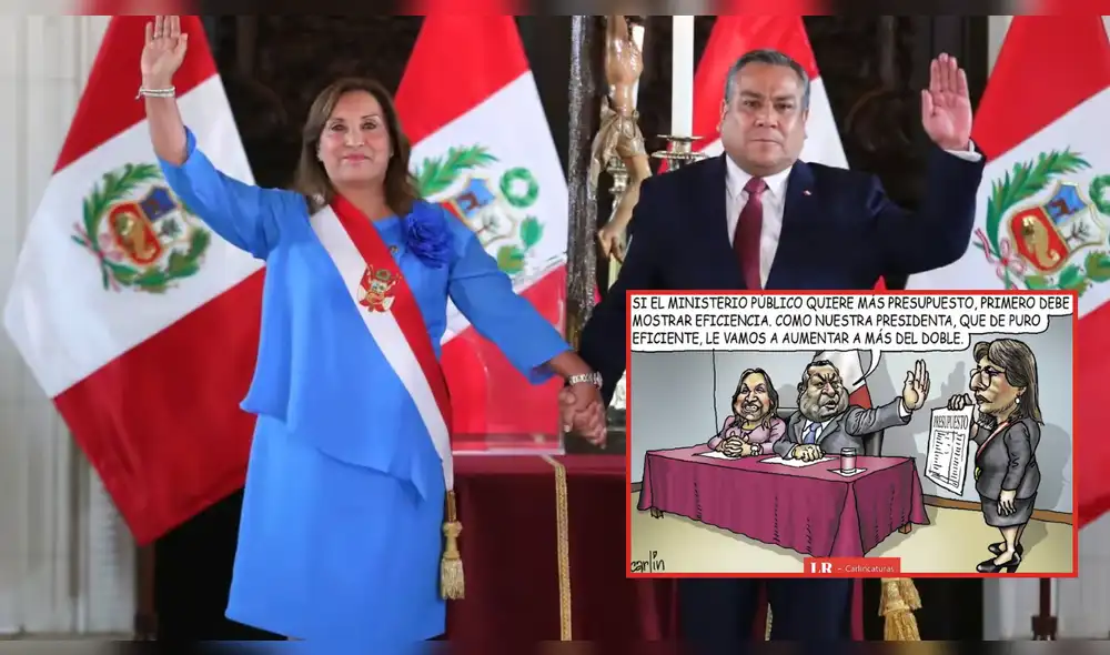 Carlincatura expone el doble rasero del Ejecutivo. Foto: composición LR Carlincatura expone el doble rasero del Ejecutivo. Foto: composición LR