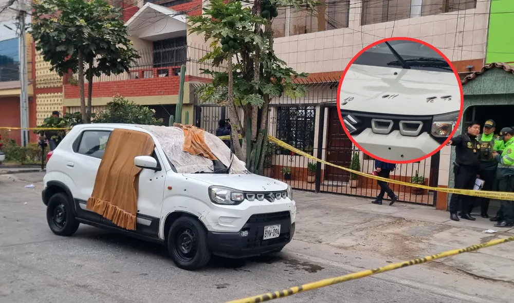 Acribillan de más de 30 disparos a dos personas dentro de un auto en el Callao. Foto: Composición LR Acribillan de más de 30 disparos a dos personas dentro de un auto en el Callao. Foto: Composición LR
