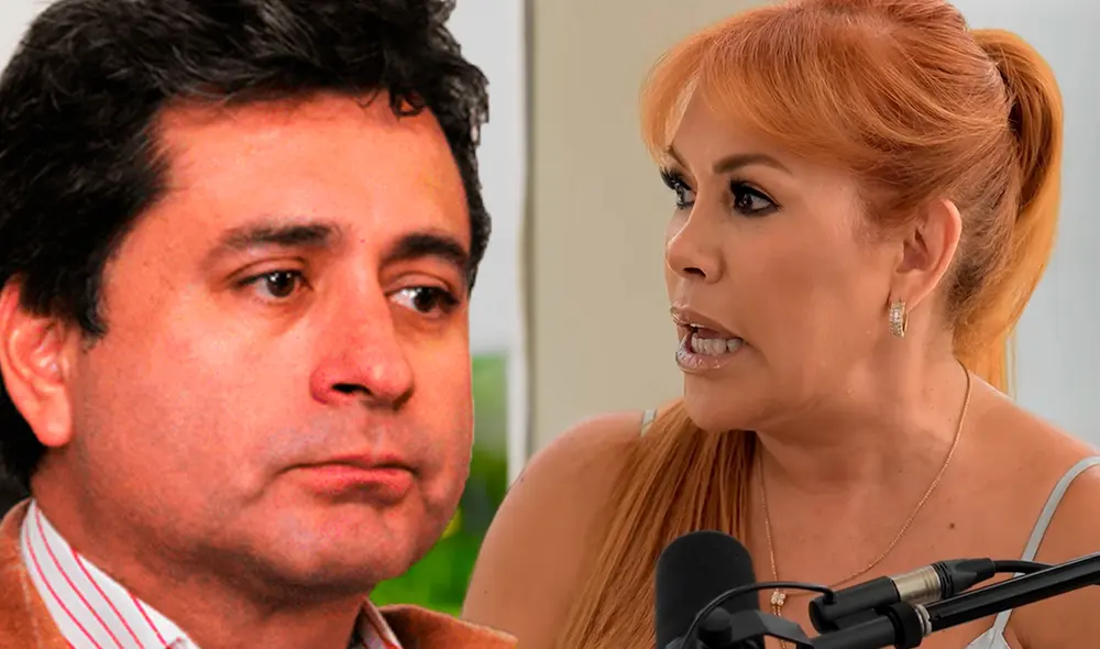 Magaly Medina y Alfredo Zambrano tienen varios años de matrimonio. Foto: Composición LR/Captura/YouTube