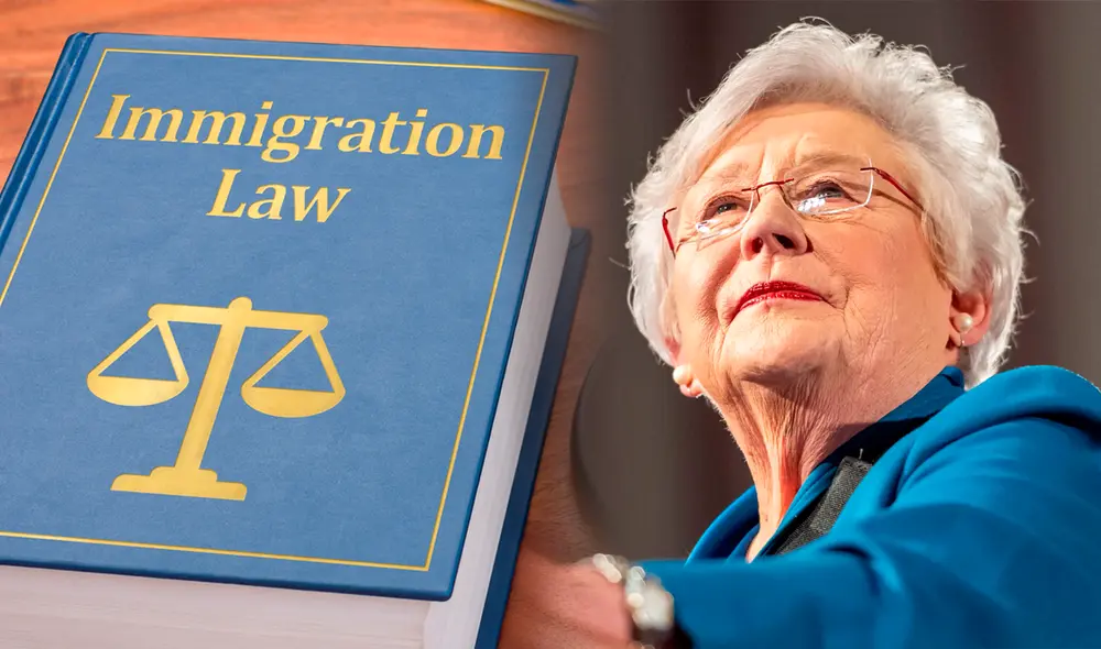 La gobernadora Kay Ivey firmó las leyes SB 63 y SB 158 contra la inmigración ilegal en Alabama.