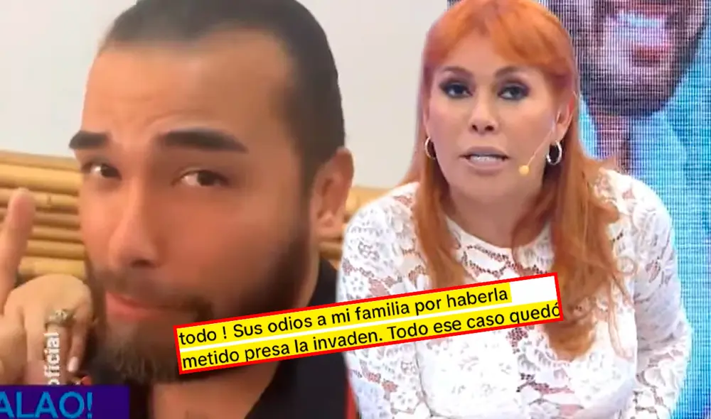 Magaly Medina se enfrenta a Álvaro Paz de la Barra. Foto: Composición LR/Captura/YouTube Magaly Medina se enfrenta a Álvaro Paz de la Barra. Foto: Composición LR/Captura/YouTube