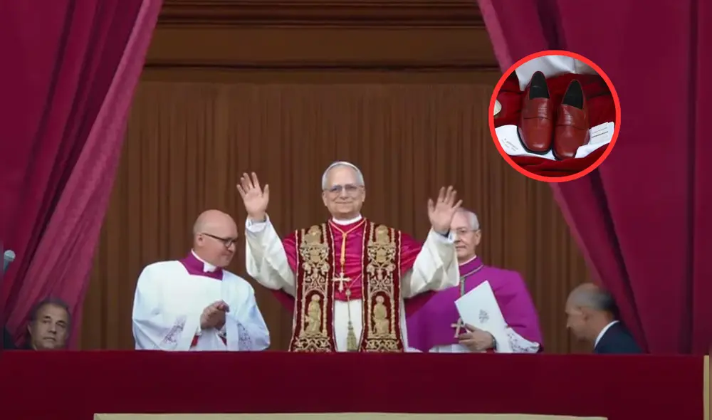 El papa y los peculiares zapatos rojos Foto: El Diario.es / Composición LR