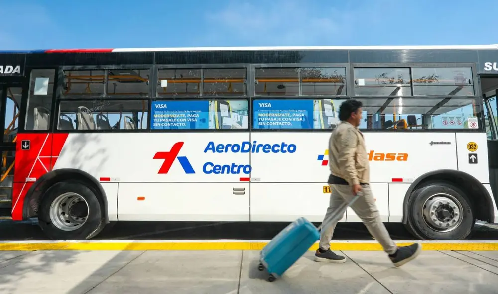 Nuevo Aeropuerto Jorge Chávez tendrá el servicio de AeroDirecto, un bus de transporte público. Foto: Andina. Nuevo Aeropuerto Jorge Chávez tendrá el servicio de AeroDirecto, un bus de transporte público. Foto: Andina.