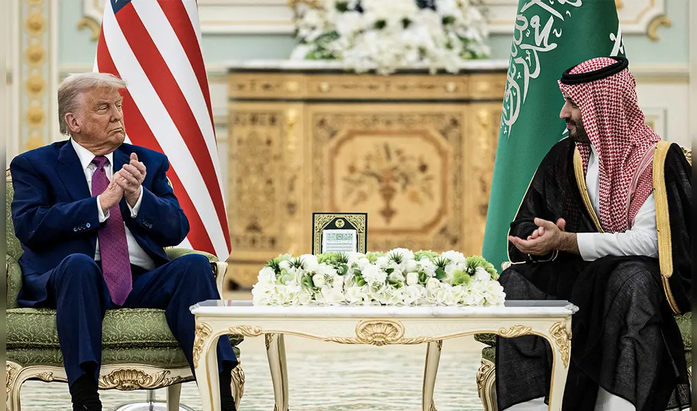 La Casa Blanca calificó como el mayor "de la historia" al acuerdo firmado entre Estados Unidos y Arabia Saudita. Foto: AFP. La Casa Blanca calificó como el mayor "de la historia" al acuerdo firmado entre Estados Unidos y Arabia Saudita. Foto: AFP.