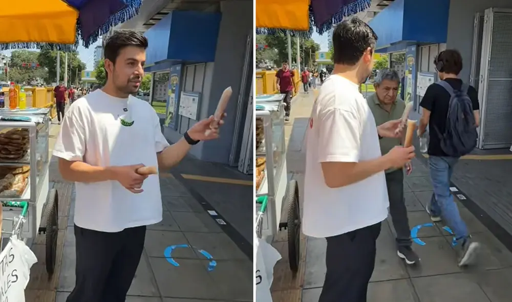 "En Perú no se acostumbra recibir cosas gratis", reaccionaron usuarios. Foto: composición LR/ @alexserrano.1/ TikTok "En Perú no se acostumbra recibir cosas gratis", reaccionaron usuarios. Foto: composición LR/ @alexserrano.1/ TikTok