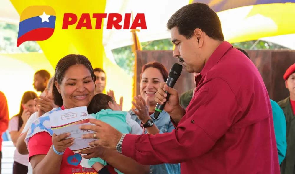 La mayoría de bonos se entregan por el Sistema Patria de Venezuela. Foto: composiciónLR/Alba Ciudad/Patria