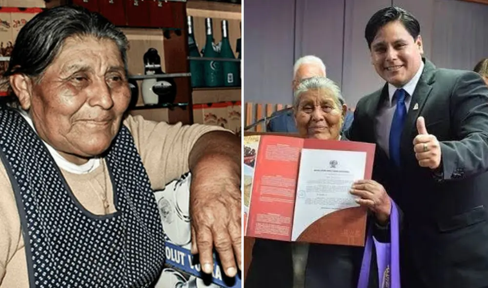 Victoria Cáceres Curo falleció a sus 73 años en el hospital Alcides Carrión de EsSalud. Foto: composición LR/ Tía Vicky