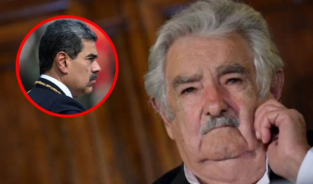 José 'Pepe' Mujica también llegó a decir en una oportunidad que Nicolás Maduro estaba "loco como una cabra". Foto: composiciónLR/AFP