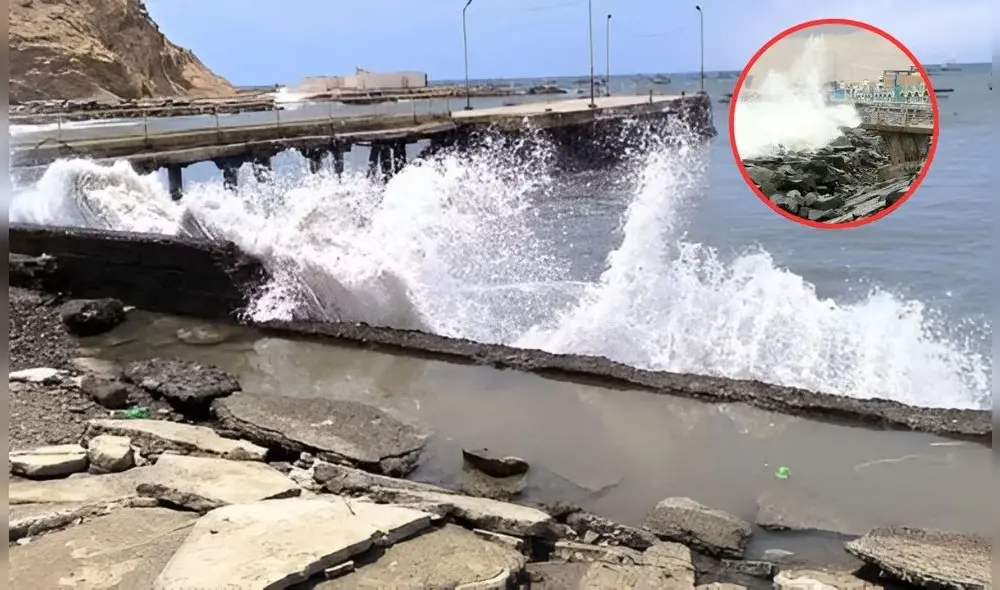 La Marina de Guerra alertó a la población peruana sobre oleajes anómalos en distintos litorales. Foto: Composición LR/CDN/Andina