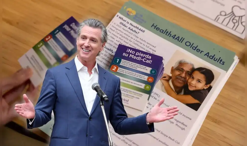 Gavin Newsom ha propuesto eliminar la atención gratuita médica del Medi-Cal para inmigrantes en California. Gavin Newsom ha propuesto eliminar la atención gratuita médica del Medi-Cal para inmigrantes en California.