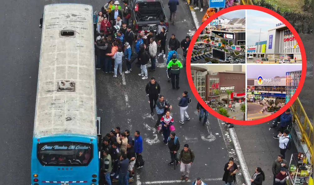 Paro de transportistas el 14 de mayo y los centros comerciales que atenderán Foto: Perú Retail / Composición LR