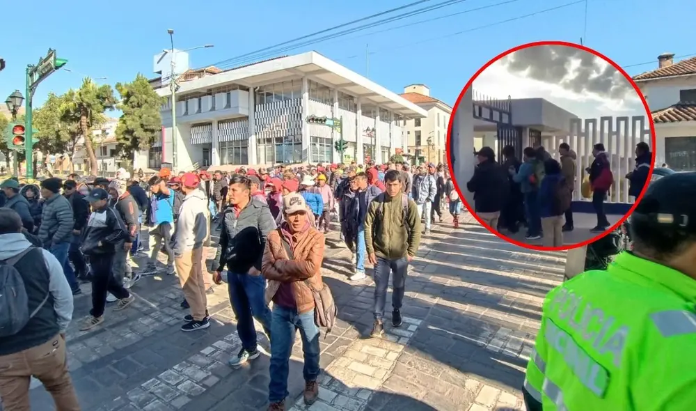 Paro de transportistas en Cusco afecta movilidad turística y servicios ferroviarios. Foto: composición LR.