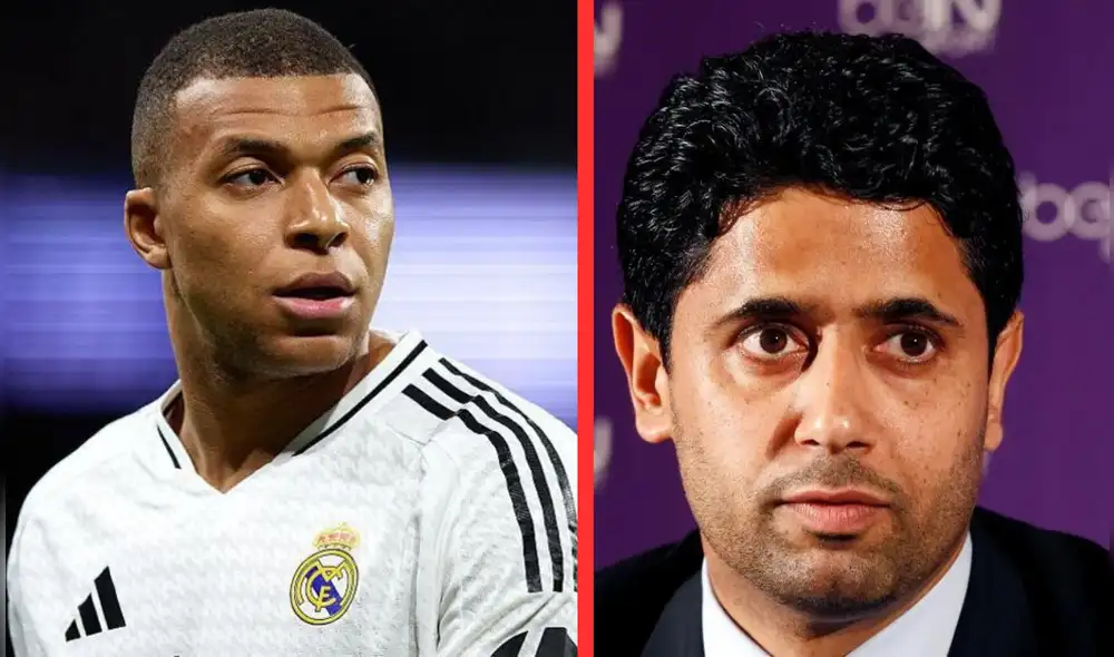 Esta disputa entre el jugador y el presidente del PSG viene desde el 2023 Foto: BBC / Composición LR Esta disputa entre el jugador y el presidente del PSG viene desde el 2023 Foto: BBC / Composición LR