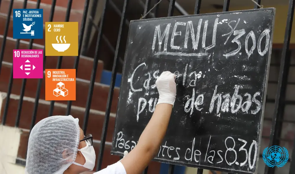 ODS 16 (Paz, justicia e instituciones sólidas) recibió US$ 24,8 millones. Foto: composición LR