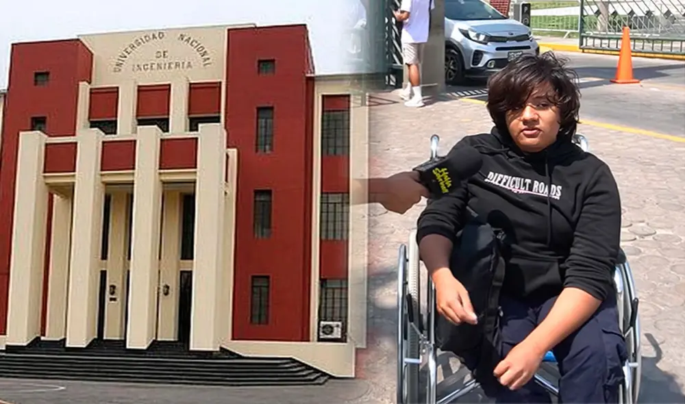 El estudiante se mostró agradecido por el apoyo que le dieron en la UNI para trasladarse por todo el campus. Foto: composición LR/ TikTok/ @hablasobrinoo El estudiante se mostró agradecido por el apoyo que le dieron en la UNI para trasladarse por todo el campus. Foto: composición LR/ TikTok/ @hablasobrinoo