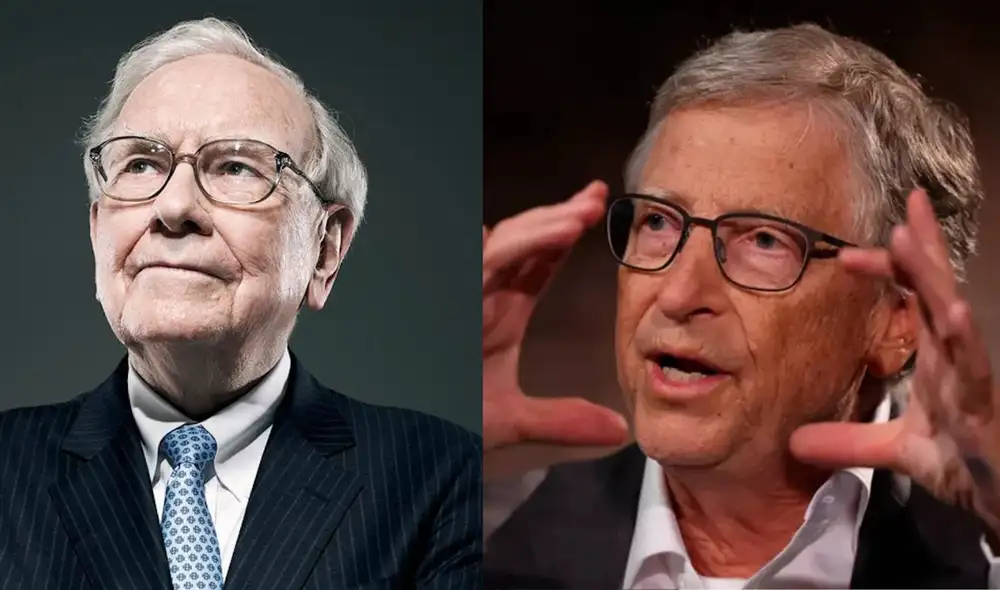 En una reunión privada de accionistas, dos de los hombres más influyentes del mundo empresarial, Bill Gates y Warren Buffett, fueron desafiados a resumir su éxito en una sola palabra. Foto: composición LR/ Difusión En una reunión privada de accionistas, dos de los hombres más influyentes del mundo empresarial, Bill Gates y Warren Buffett, fueron desafiados a resumir su éxito en una sola palabra. Foto: composición LR/ Difusión